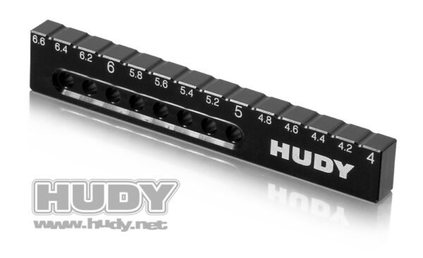 HUDY Ultra-Fine Chassis Droop Gauge 4.0-6.6mm