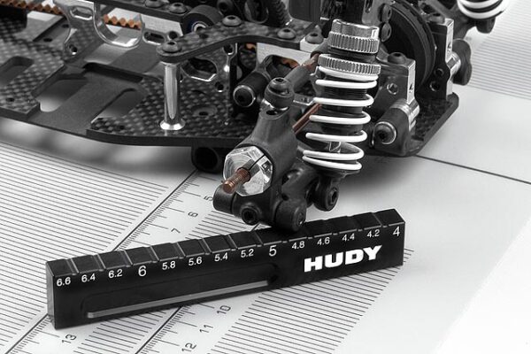 HUDY Ultra-Fine Chassis Droop Gauge 4.0-6.6mm - immagine 2