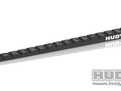 HUDY Ride Height Gauge Stepped For 1/10 & 1/12 Pan Cars Chiavi, Attrezzi e Setup Tools 1/10