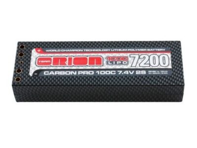 Team Orion BATTERY CARBON PRO LIPO 7200 7.4V 100C Batterie