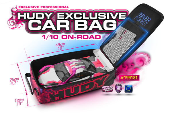 Hudy Car Bag - 1:10 On-Road - Touring - Pan Car - immagine 2