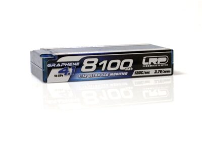 LRP P4 1/12 Ultra LCG Graphene-4.1 8100mAh Hardcase Battery – 3.7V LiPo – 120C/60C Batterie BATTERIES