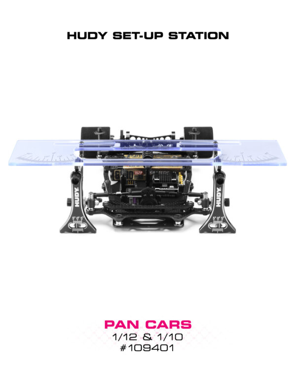 HUDY SET-UP STATION FOR 1/10 & 1/12 PAN CARS - immagine 2