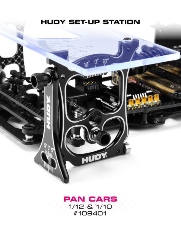 HUDY SET-UP STATION FOR 1/10 & 1/12 PAN CARS - immagine 6