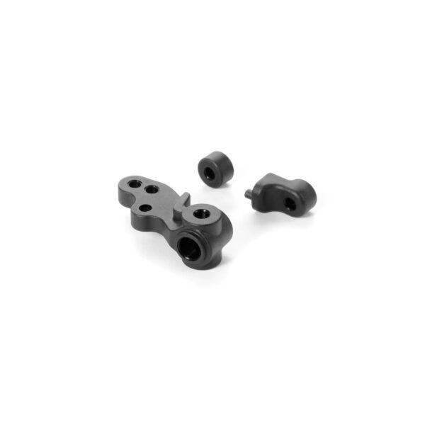 Xray X1 Composite Steering Block - 3-Hole & Backstops