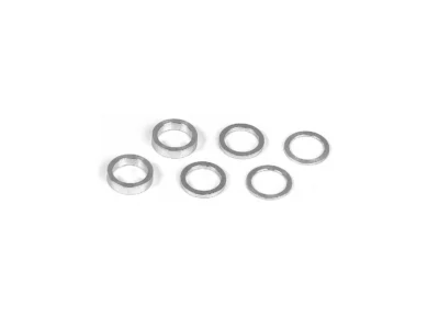 Xray Set Of Alu Shims 6.37X8.4Mm (0.5Mm, 1.0Mm, 2.0Mm) X1 2024 375090