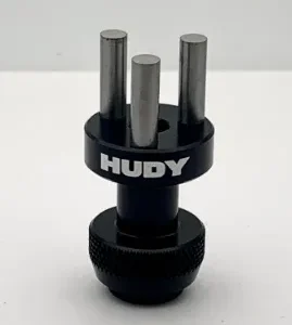 Hudy Alu Nut 3-Pins Wheel Adapter – Front/Rear – 1/12 Pan Car Chiavi, Attrezzi e Setup Tools 1/10