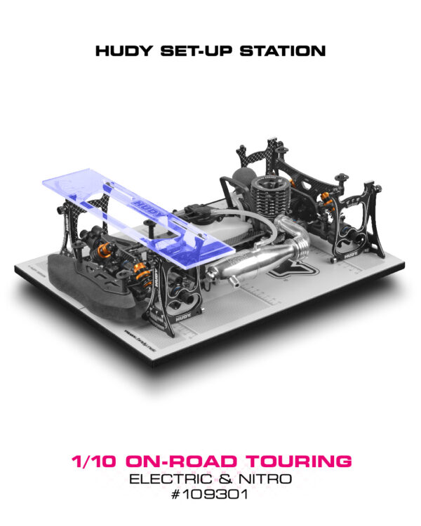 Hudy Set-Up Station For 1/10 Touring Cars - immagine 10