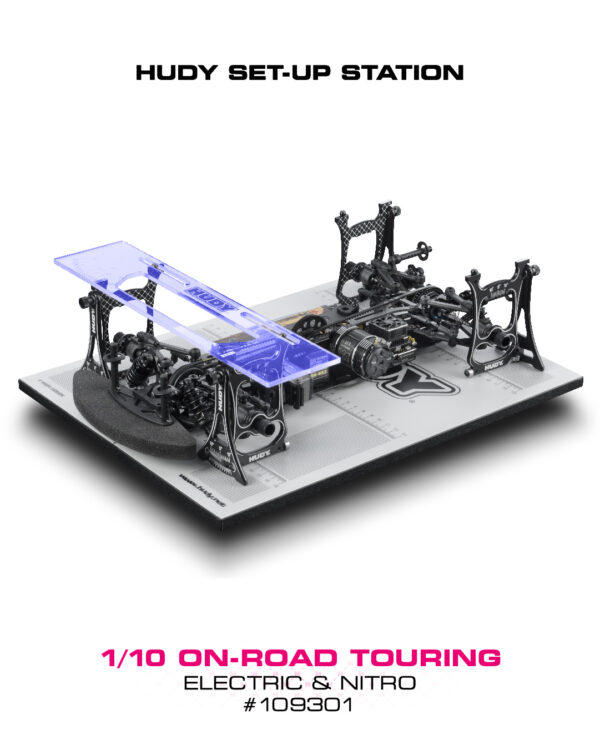 Hudy Set-Up Station For 1/10 Touring Cars - immagine 2