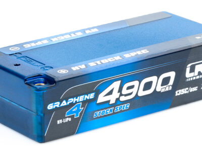 HV Stock Spec Shorty GRAPHENE-4 4900mAh Hardcase Akku – 7.6V LiPo – 135C/65C – 210g Batterie BATTERIES