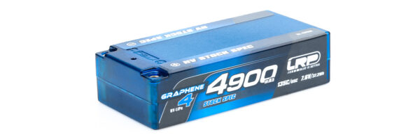 HV Stock Spec Shorty GRAPHENE-4 4900mAh Hardcase Akku - 7.6V LiPo - 135C/65C - 210g