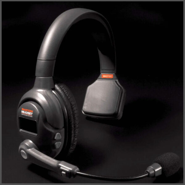 Smart-com headset (standard) - grey/dark grey, single unit- 1 remote